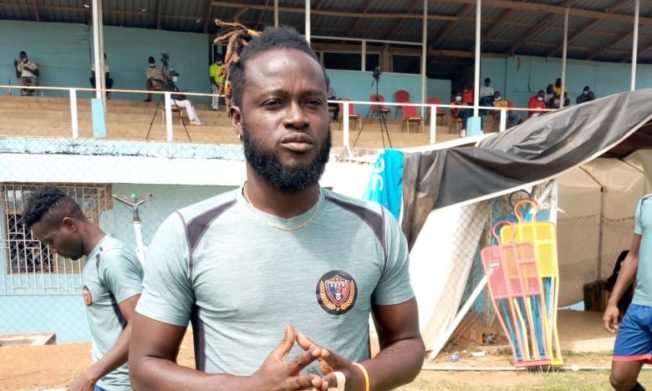 Hans Kwofie scores as Legon Cities split points with Bechem United