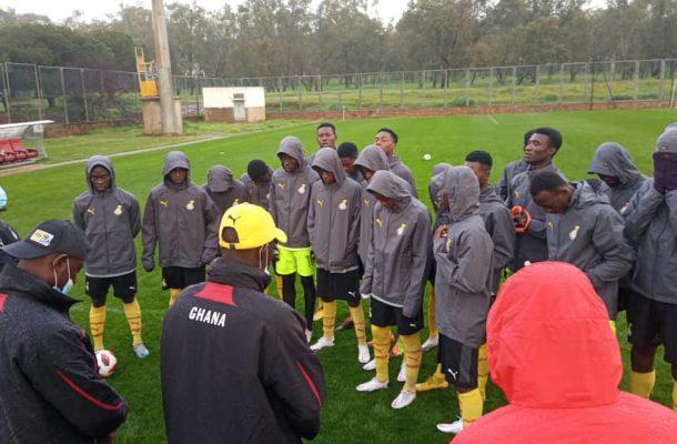 Black Starlets hold first training in Morocco for friendlies - Ghana Football Association