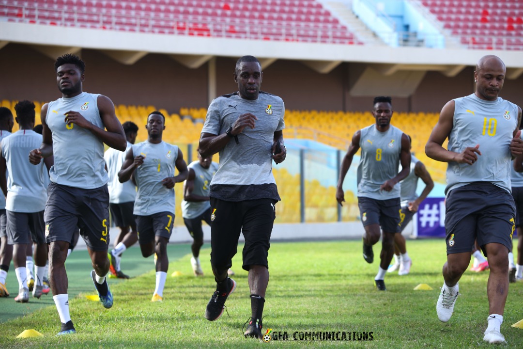 Andre, Partey, Jordan train with Black Stars ahead of São Tomé clash