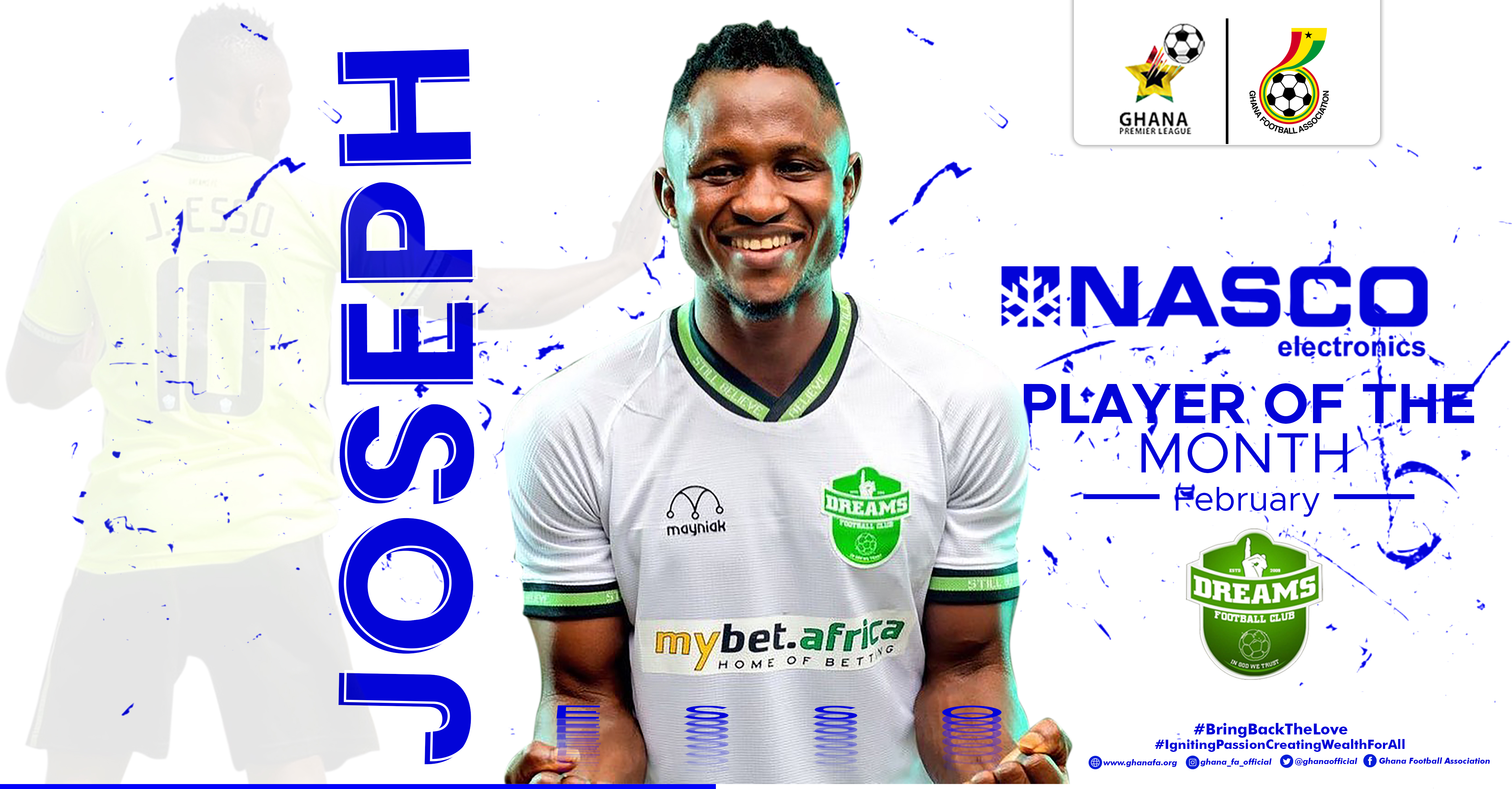 Esso wins NASCO Player of the Month for February