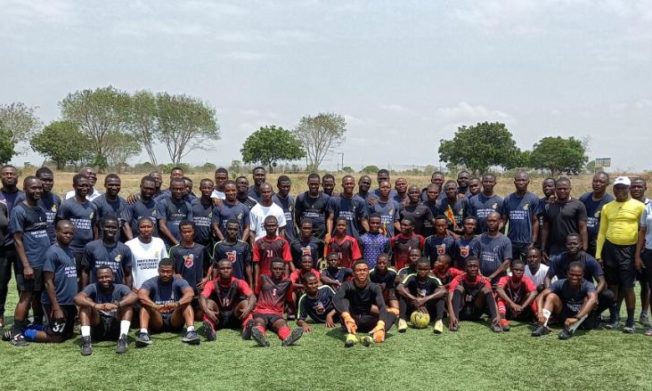 Premier League Referees and Assistant referees train in Prampram ahead of second round