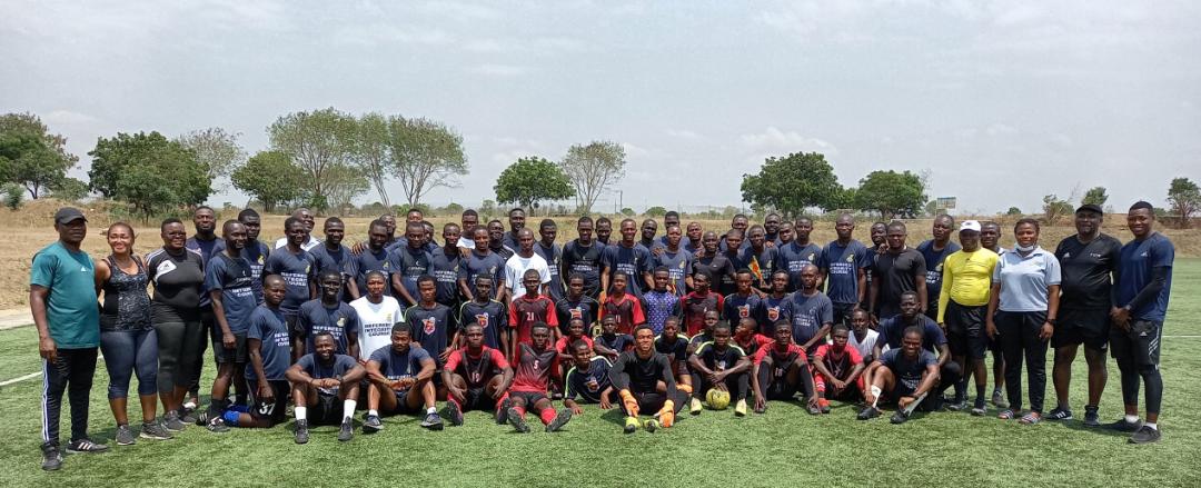 Premier League Referees and Assistant referees train in Prampram ahead of second round