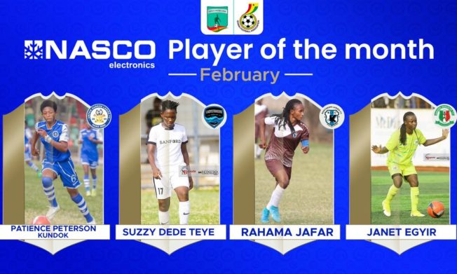 WPL player of the month for February nominees