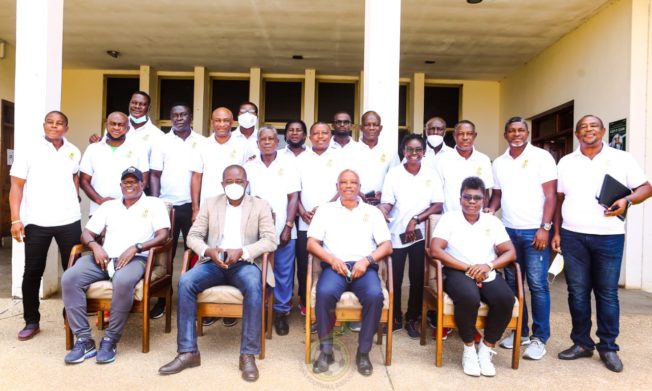 Pictures: GFA President Simeon-Okraku joins coaches to wind up instructors’ seminar at Prampram