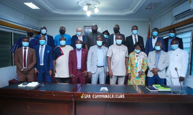 Youth and Sports Minister hosts GFA Executive Council
