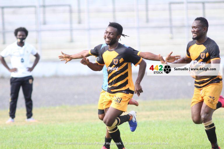 AshantiGold put four past Bechem United at Len Clay