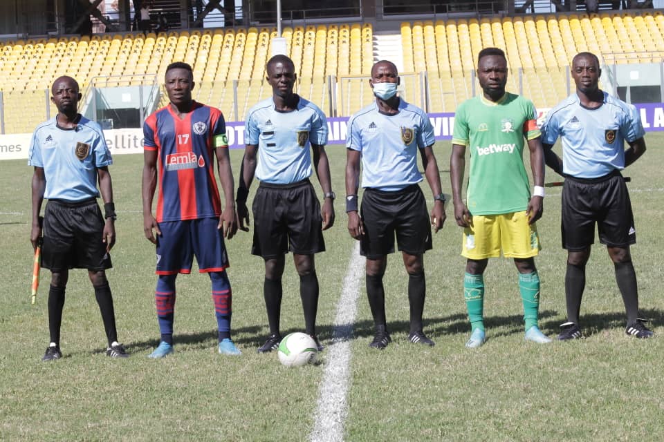 Match Officials for Ghana Premier League Match week 27