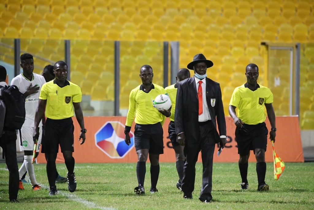 Match Officials for Ghana Premier League Matchweek 23
