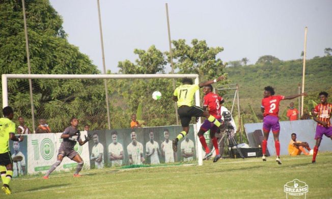 Dreams FC down Hearts of Oak at Dawu