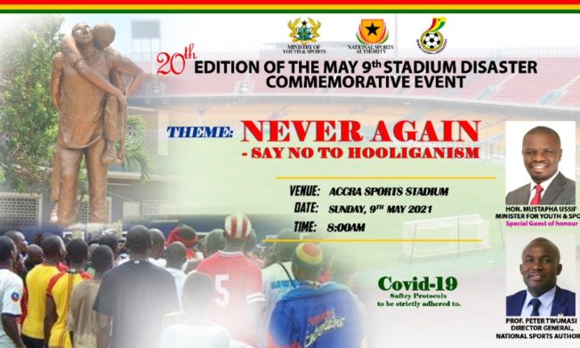 Clubs to observe minute's silence in honour May 9 Stadium disaster victims