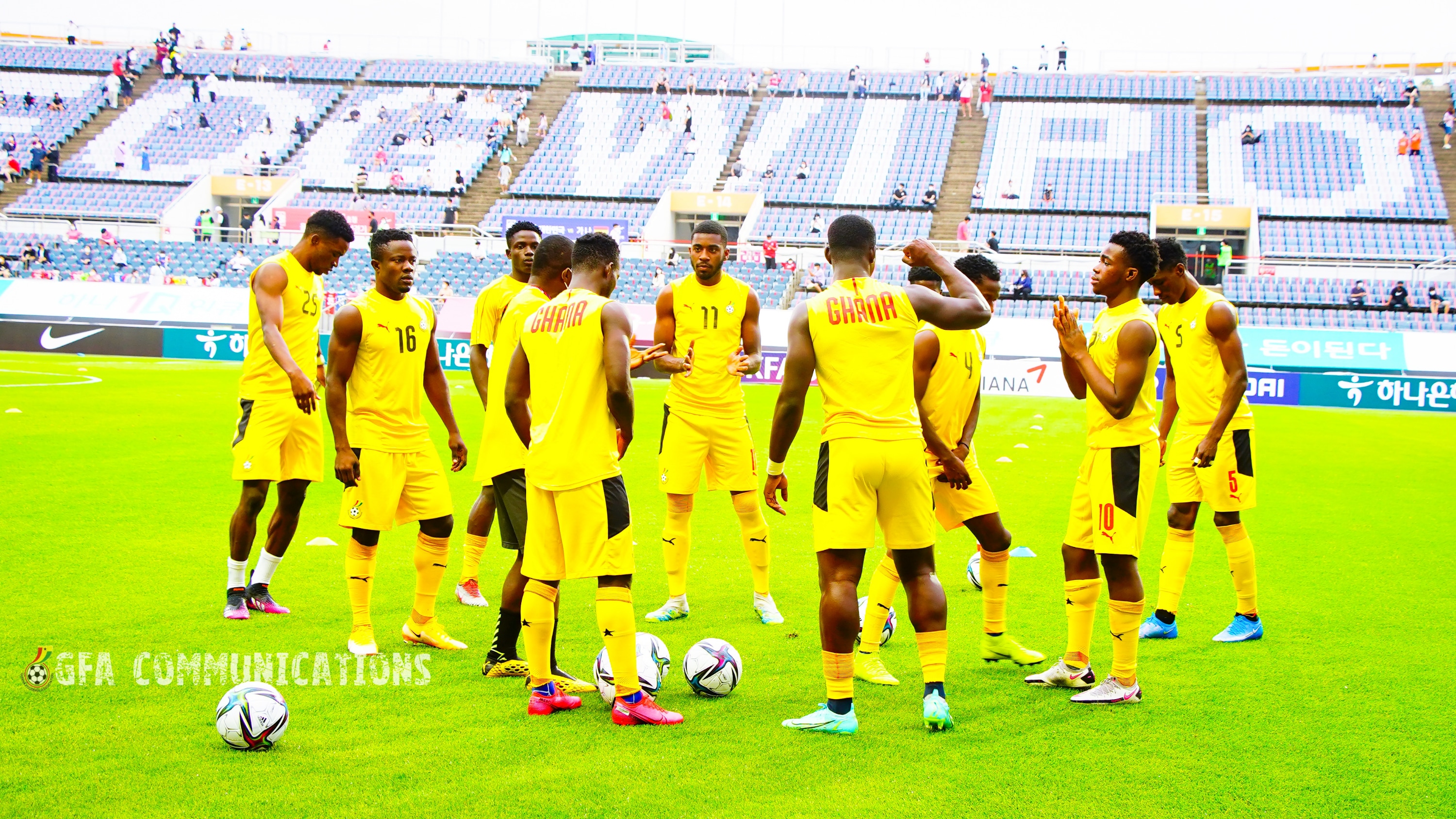 Ghana XI for today’s U-24 friendly against South Korea