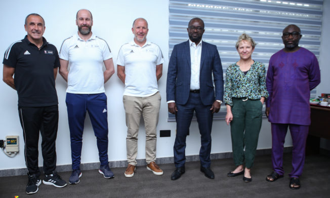 UEFA Assist team arrive in Ghana for leadership retreat programme