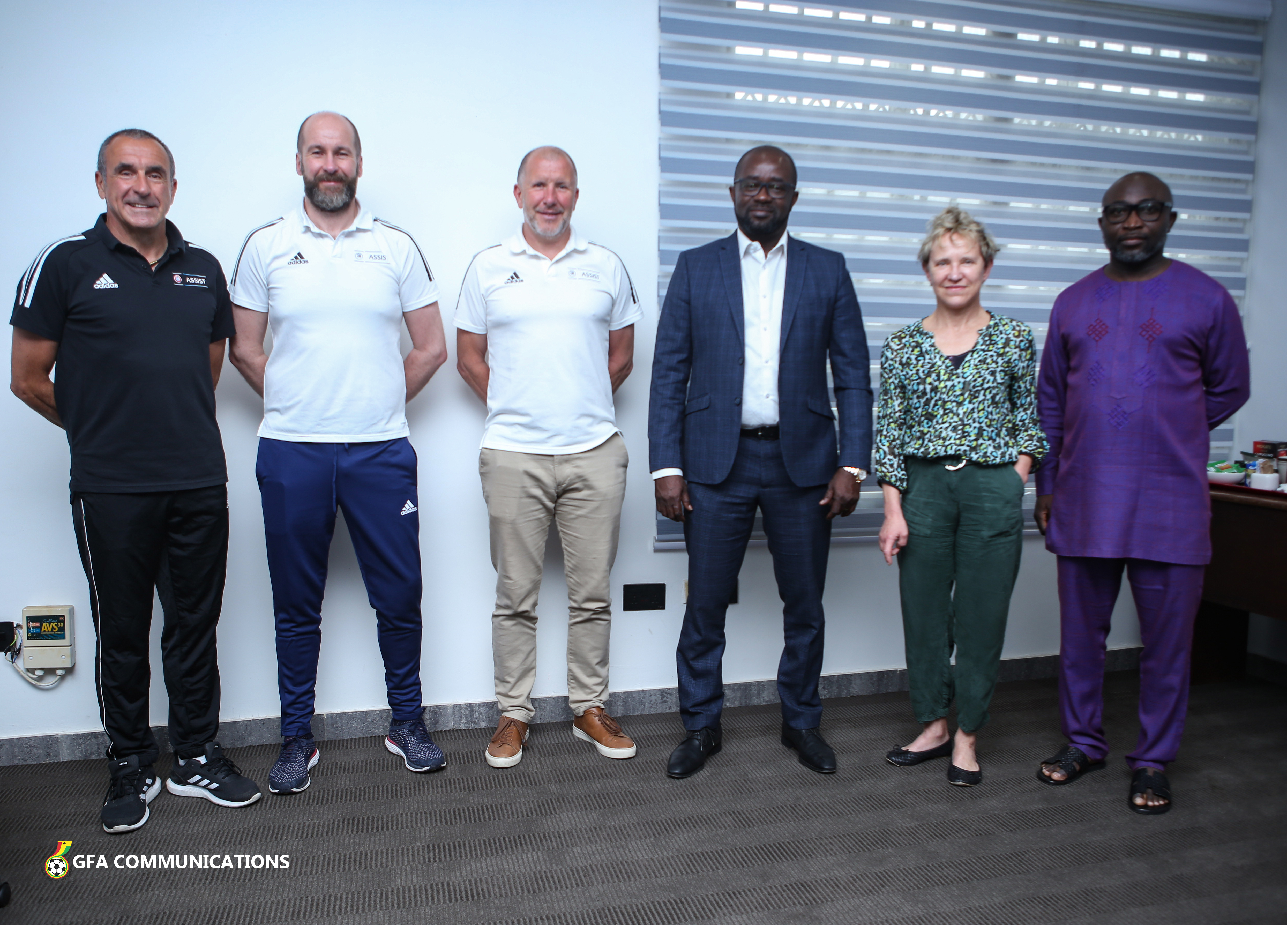 UEFA Assist team arrive in Ghana for leadership retreat programme