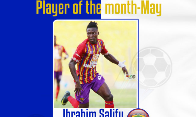 Ibrahim Salifu named NASCO player of the Month for May