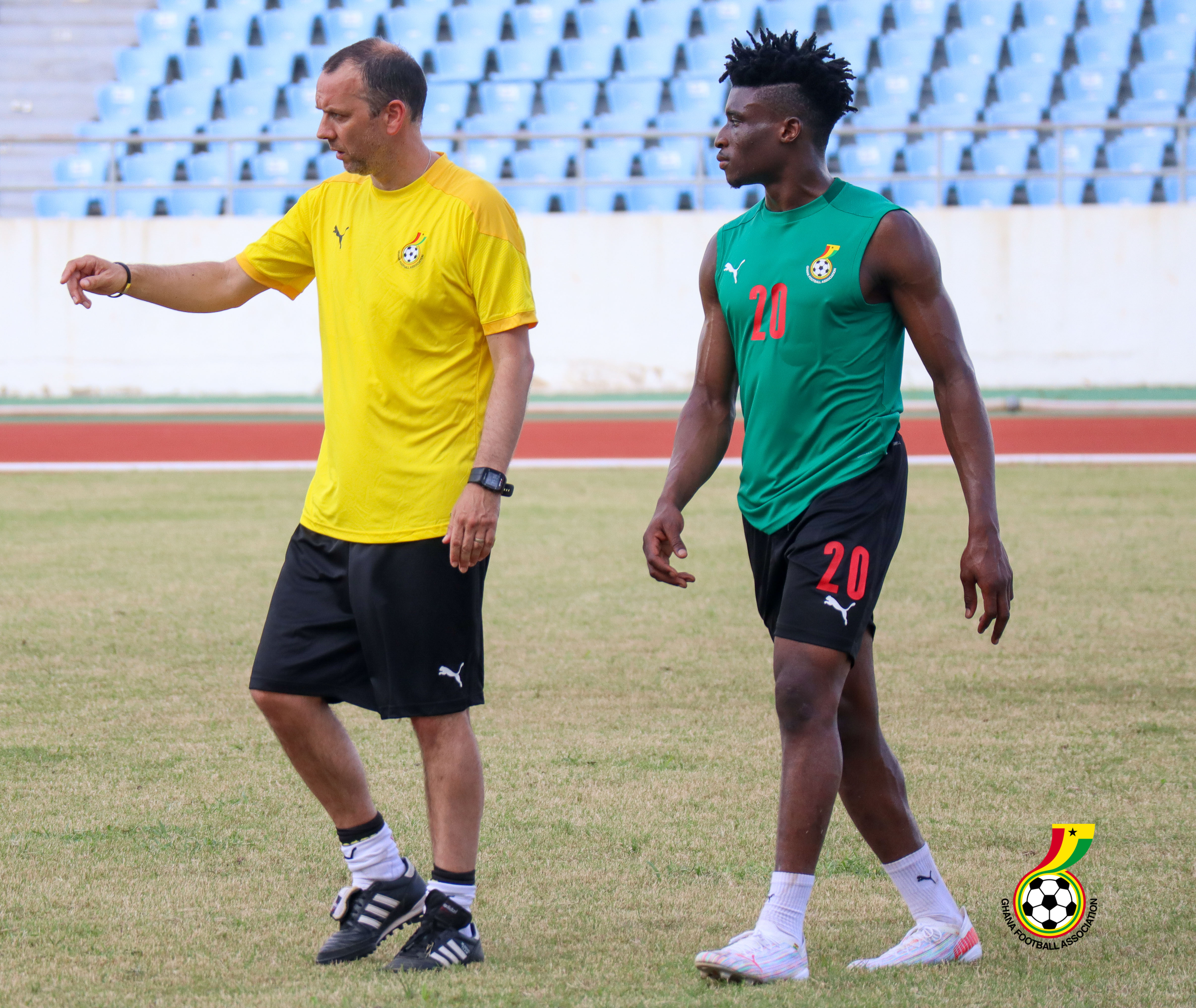 Kudus and Opoku train with colleagues as Stars preparation intensifies ahead of friendlies