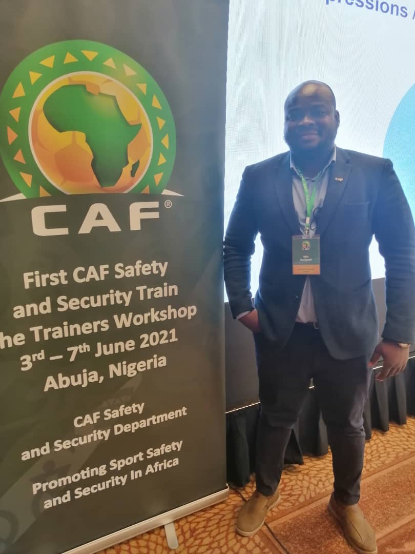 Julius Ben Emunah, Nick Owusu attend three-day CAF Safety and Security Workshop