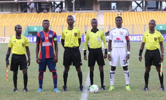 Match Officials for Ghana Premier League Matchweek 32