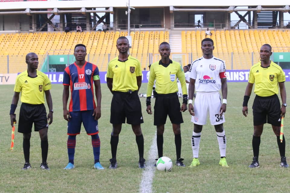 Match Officials for Ghana Premier League Matchweek 29