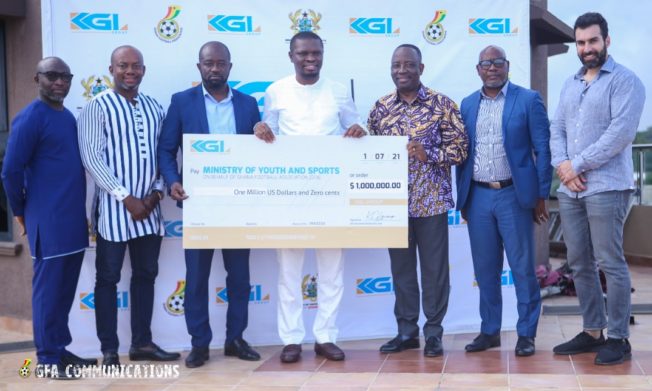 KGL Group heeds President Nana Addo's call: Supports national teams with $1 million