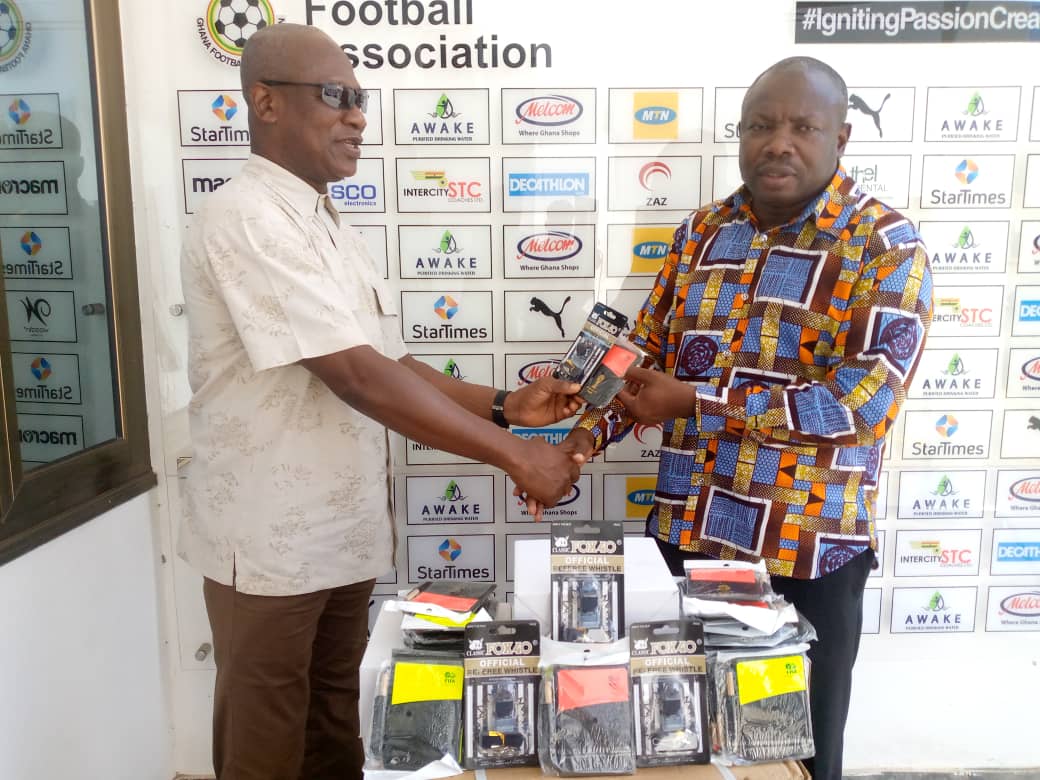 Catch Them Young policy:  GFA presents equipment to RFA’s
