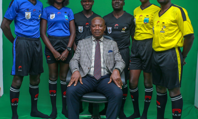 GFA takes delivery of referees’ kits from sponsor ZAZ Produkte