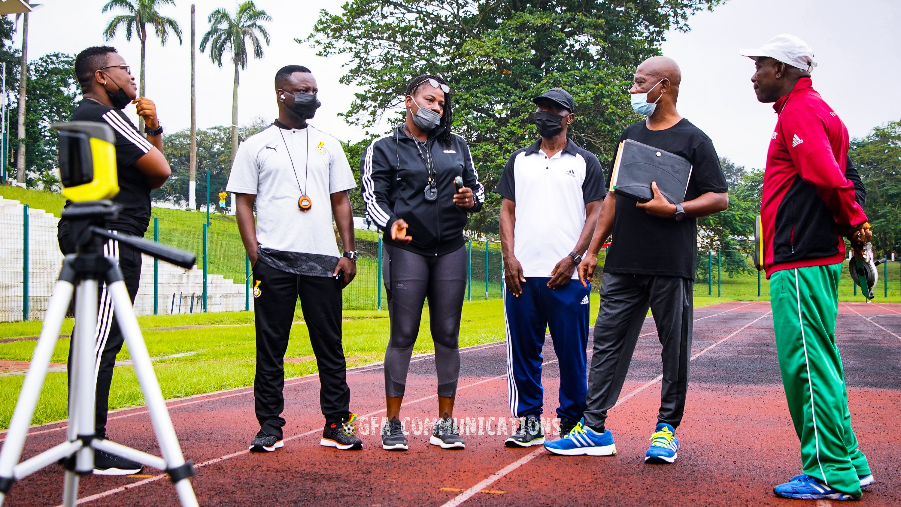 Ghanaian FIFA Referees complete annual fitness and medical test