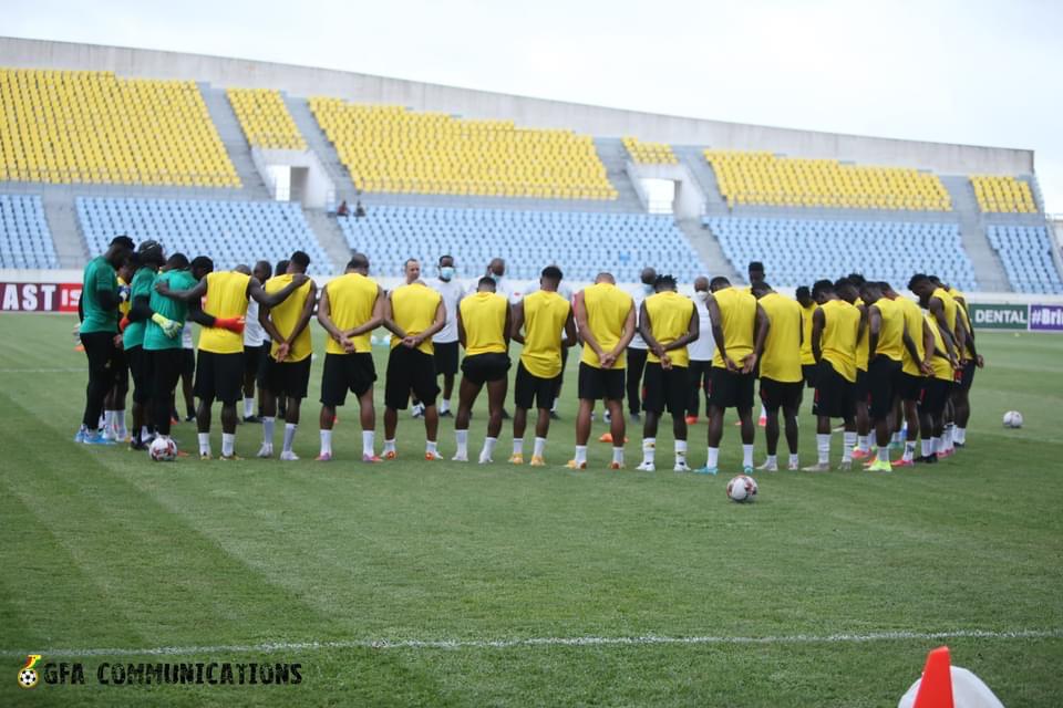 2022 World Cup Qualifiers: Black Stars hold first training session in Cape Coast ahead of Ethiopia clash