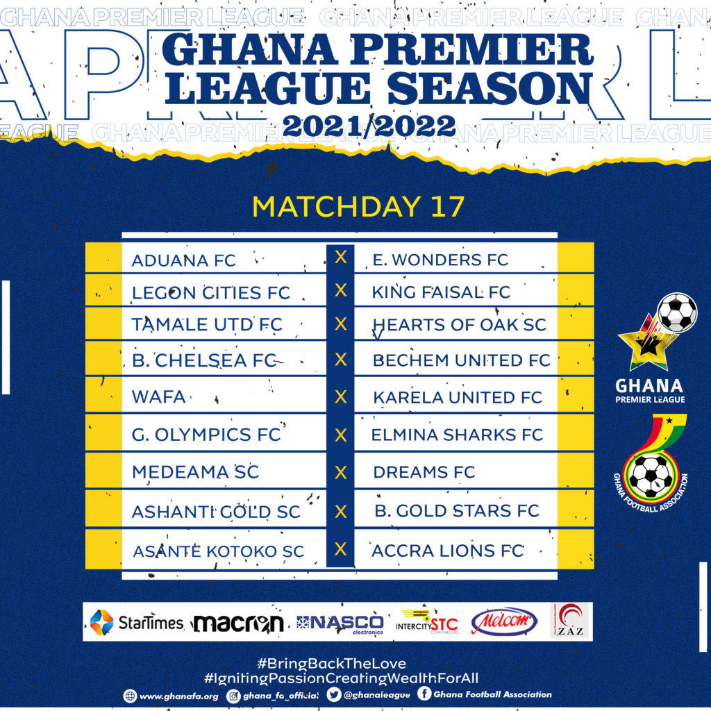 Ghana premier deals league table 2020