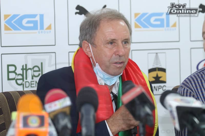 Coach Milovan Rajevac addresses media Tuesday