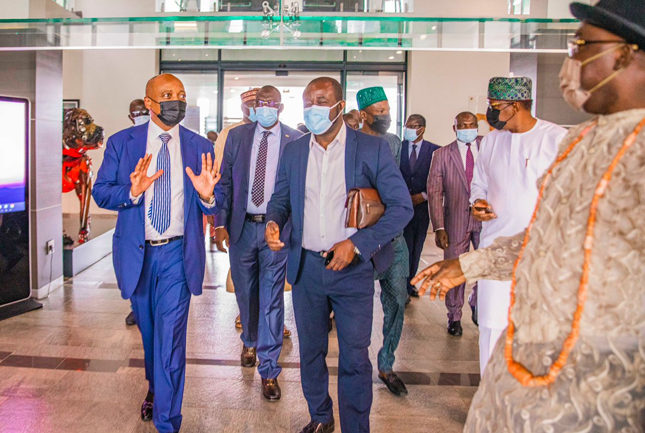 President Simeon-Okraku arrives in Nigeria for Aisha Buhari Tournament