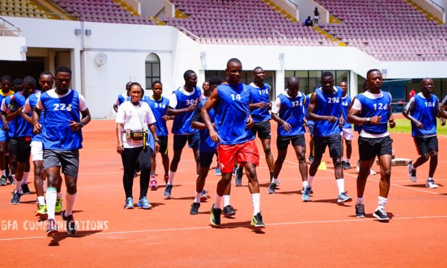 PHOTOS: Northern sector Referees and Assistant Referees end three-day fitness test in Tamale