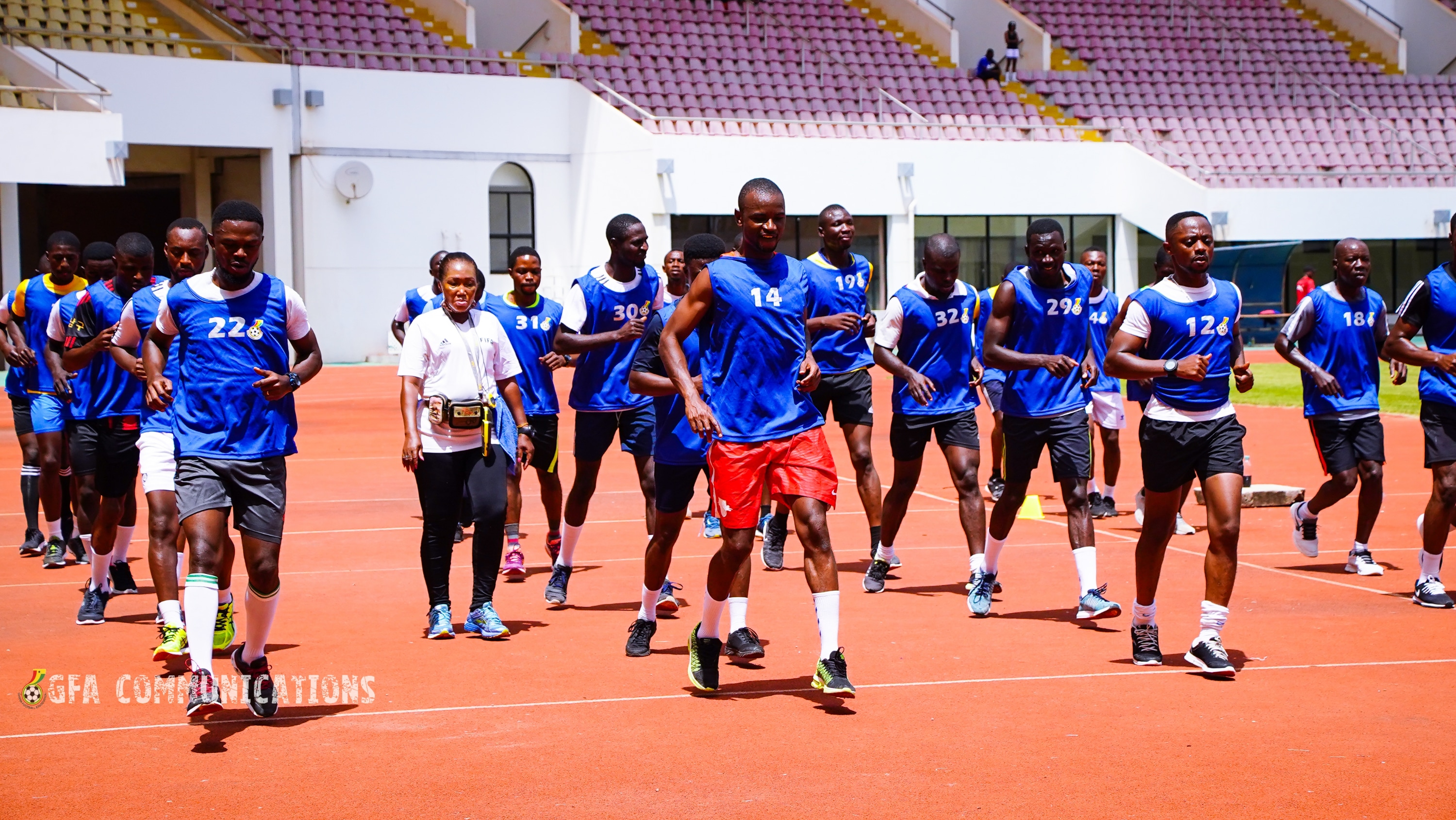 PHOTOS: Northern sector Referees and Assistant Referees end three-day fitness test in Tamale