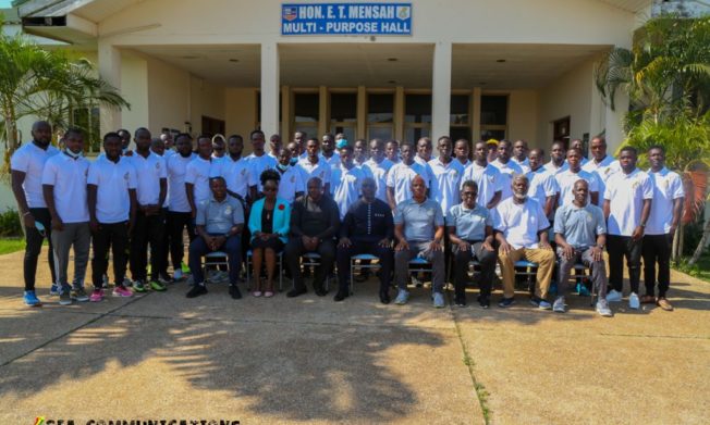 PHOTOS: Third batch of Greater Accra License D Coaches commence training at Prampram