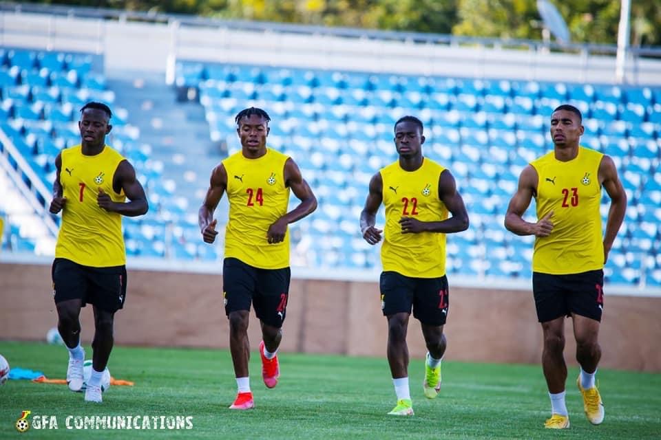 Milovan Rajevac takes charge of first training session in Cape Coast