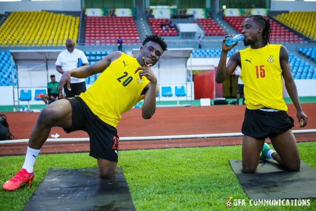 Milovan Rajevac takes charge of first training session in Cape Coast