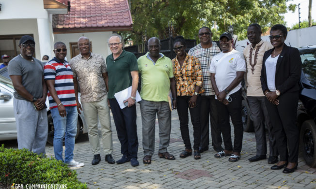PHOTOS: GFA Technical Director holds Consultative meeting with National Team Coaches