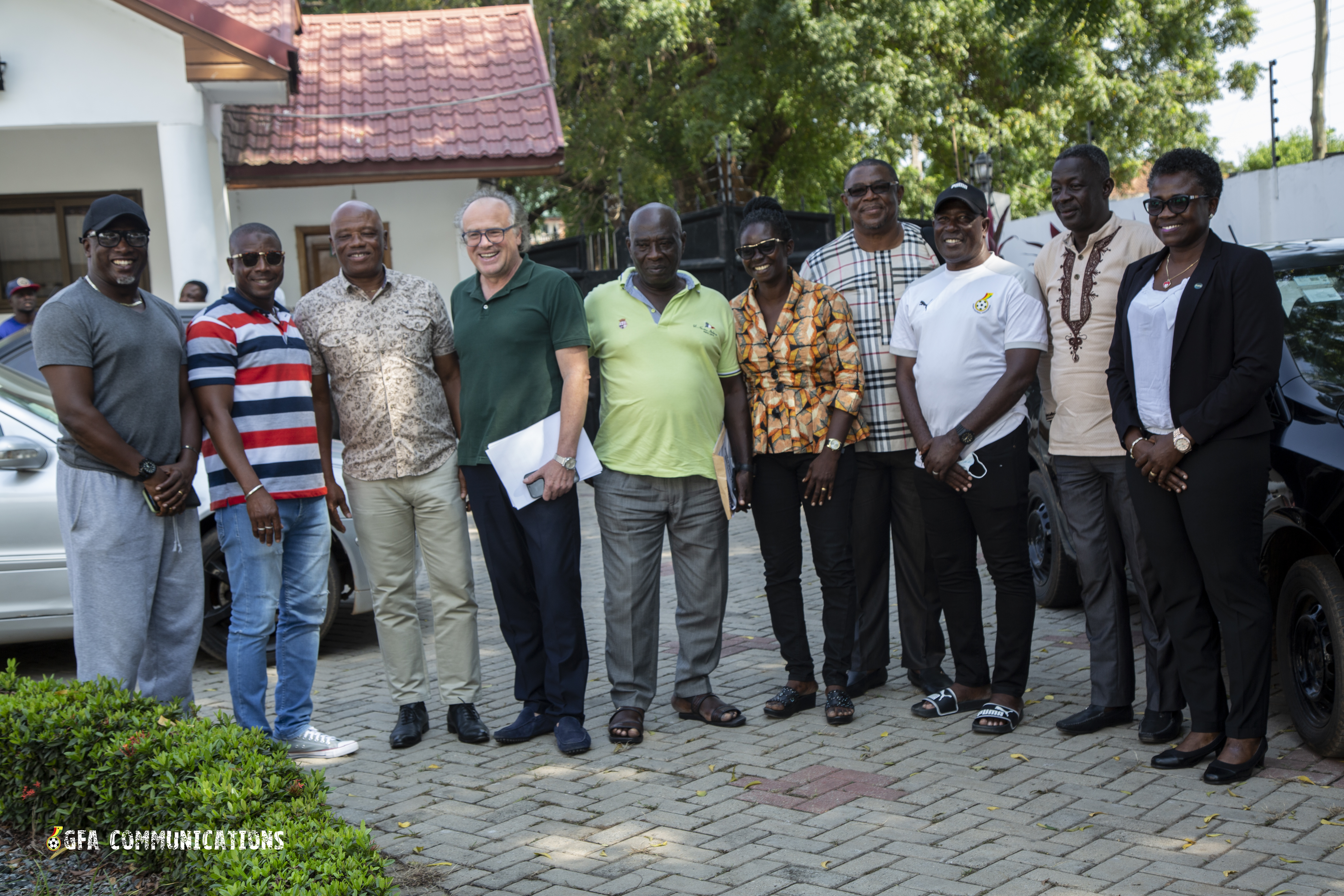 PHOTOS: GFA Technical Director holds Consultative meeting with National Team Coaches