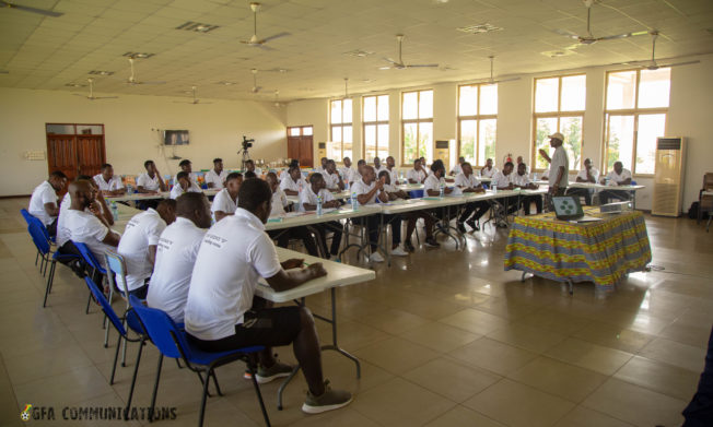 PHOTOS: Fourth batch of trainees for Greater Accra end GFA Licence D Coaching course at Prampram