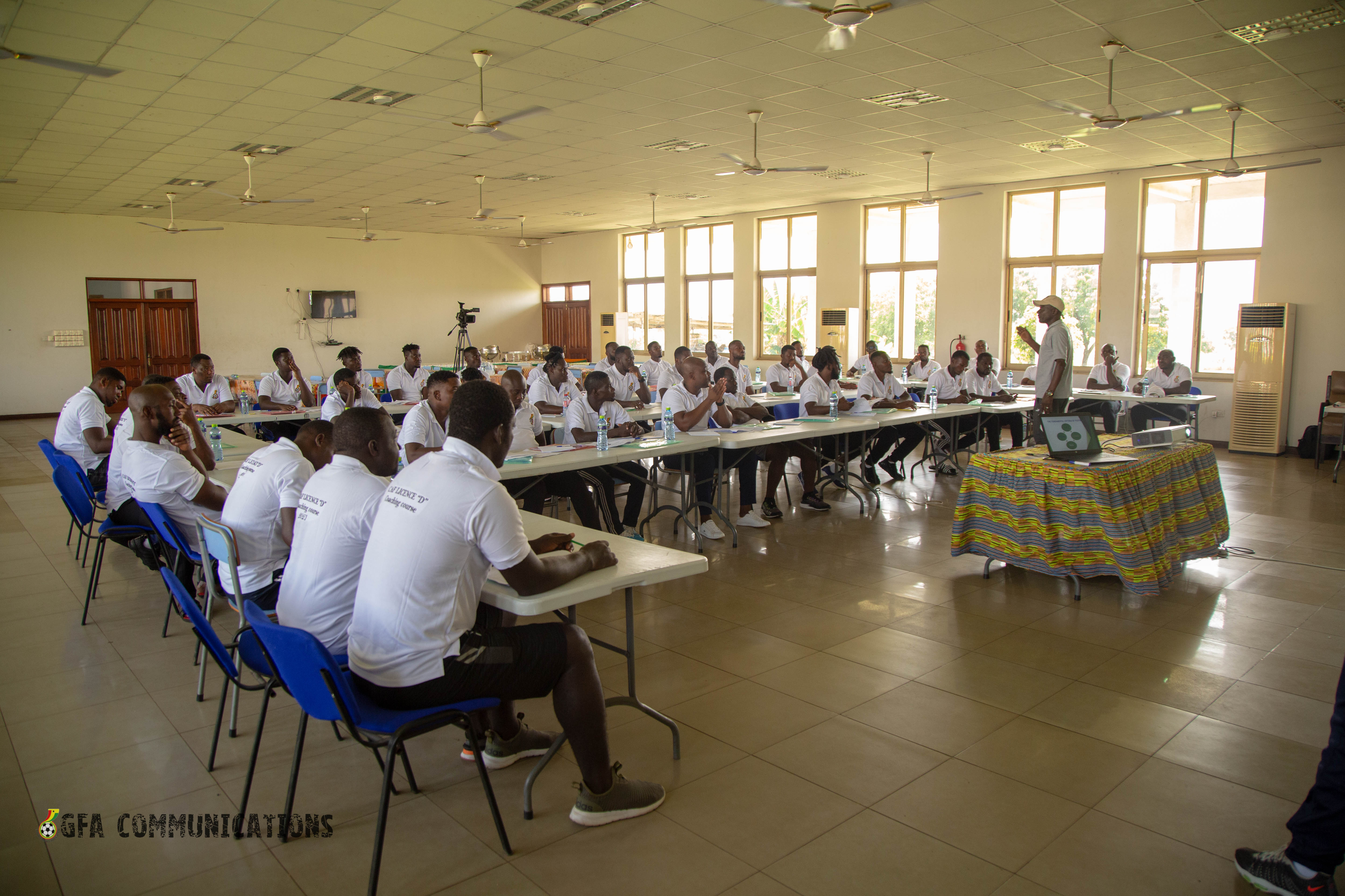 PHOTOS: Fourth batch of trainees for Greater Accra end GFA Licence D Coaching course at Prampram