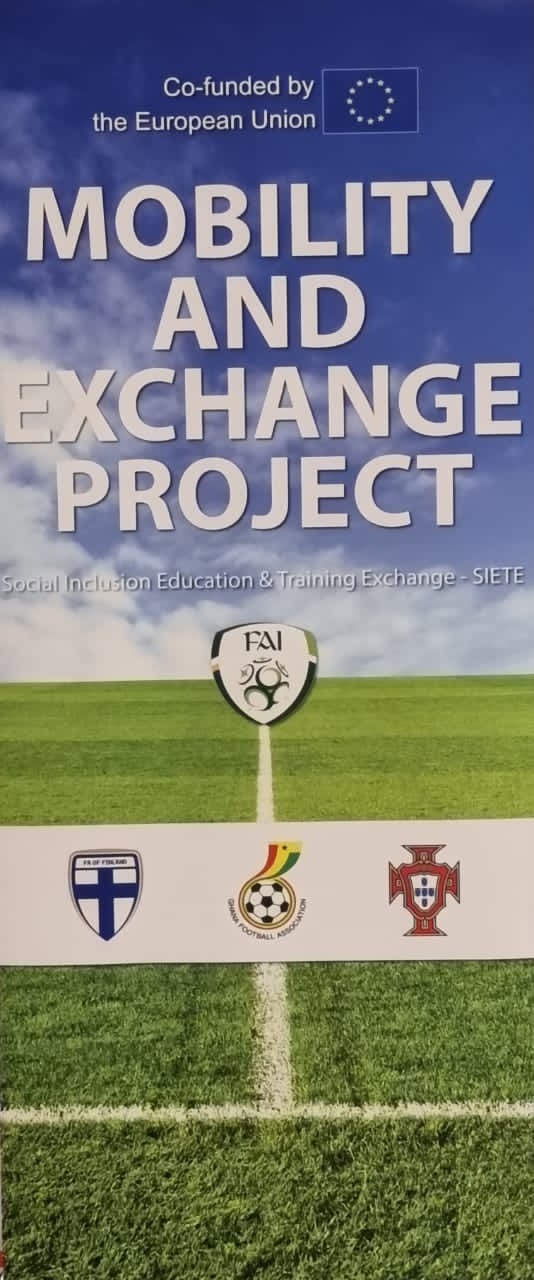 FAs of Ireland, Portugal, Ghana and Finland begin phase 2 of social inclusion and football project in Dublin