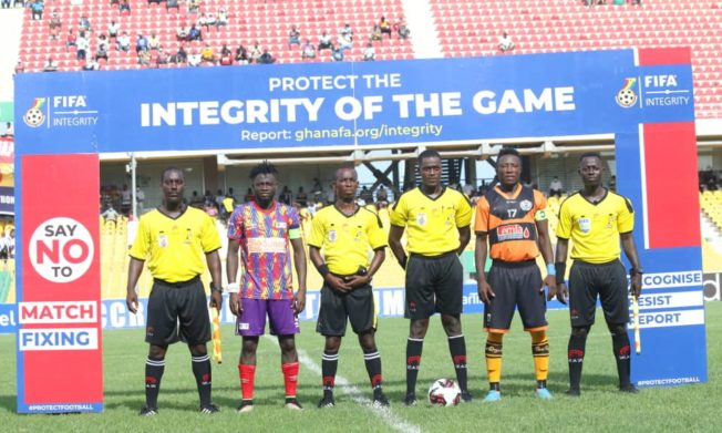 Match Officials for Ghana Premier League Matchweek Two