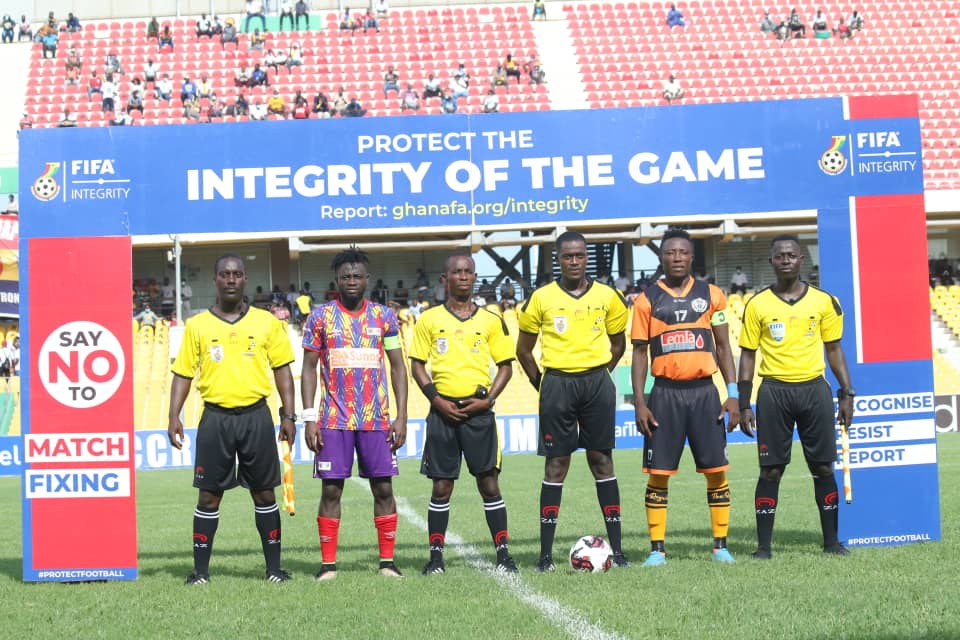 Match Officials for Ghana Premier League Matchweek Two