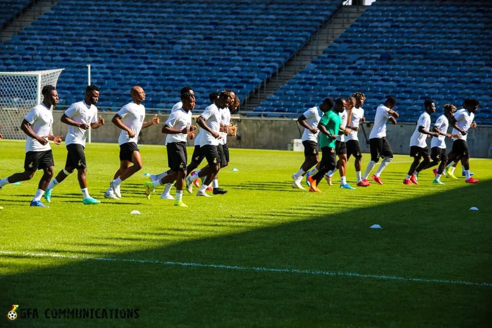 PHOTOS: Black Stars train at Orlando stadium for Ethiopia hurdle