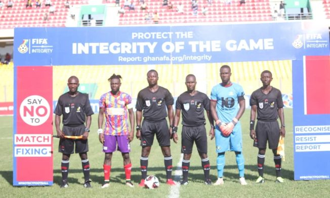 Match Officials for Ghana Premier League Matchweek 7