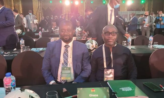 President Simeon-Okraku, General Secretary Prosper Harrison Addo attend CAF Extraordinary General Assembly
