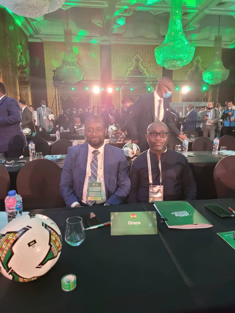 President Simeon-Okraku, General Secretary Prosper Harrison Addo attend CAF Extraordinary General Assembly