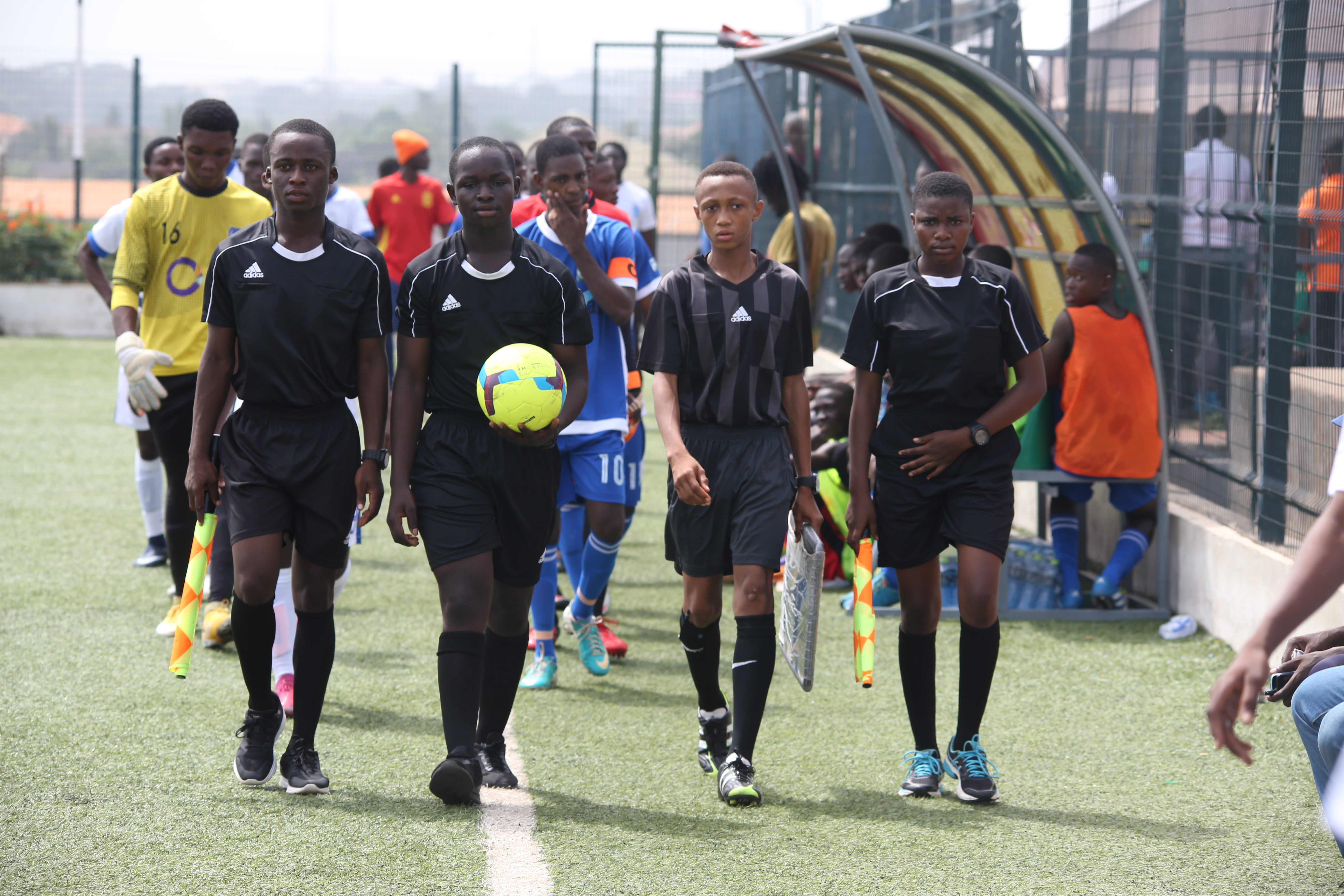 Referees for Match Day One of KGL U-17 Champions League named