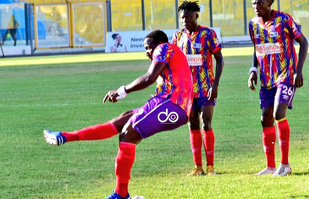 Kofi Kordzie brace win day for Hearts of Oak against Berekum Chelsea