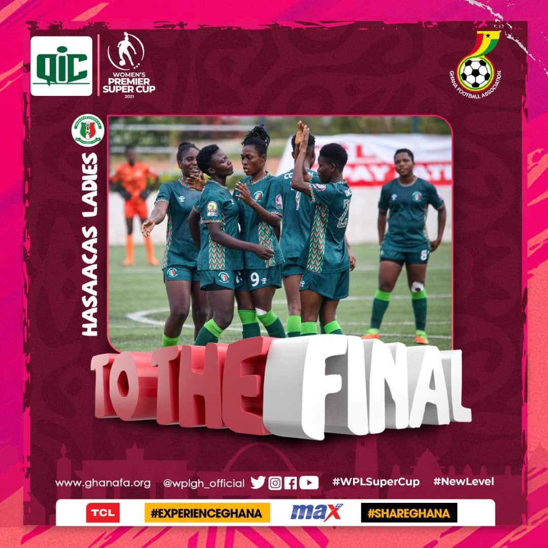 Hasaacas Ladies beat Ampem Darkoa to book Super Cup final berth