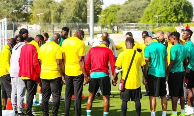 Update from Black Stars camp in Doha: Nine players train at Aspire Academy grounds